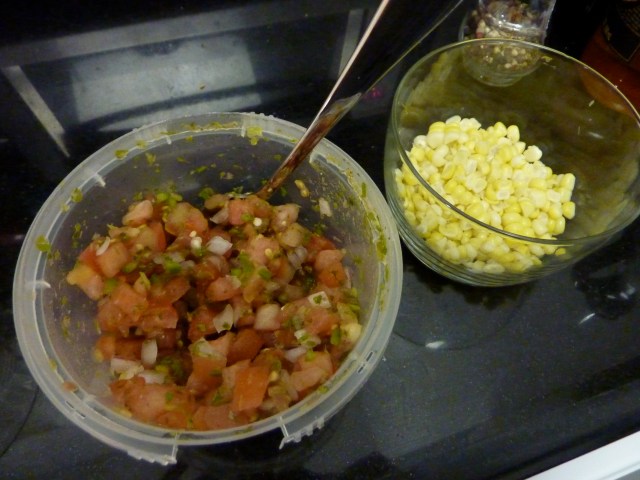 Corn and Salsa